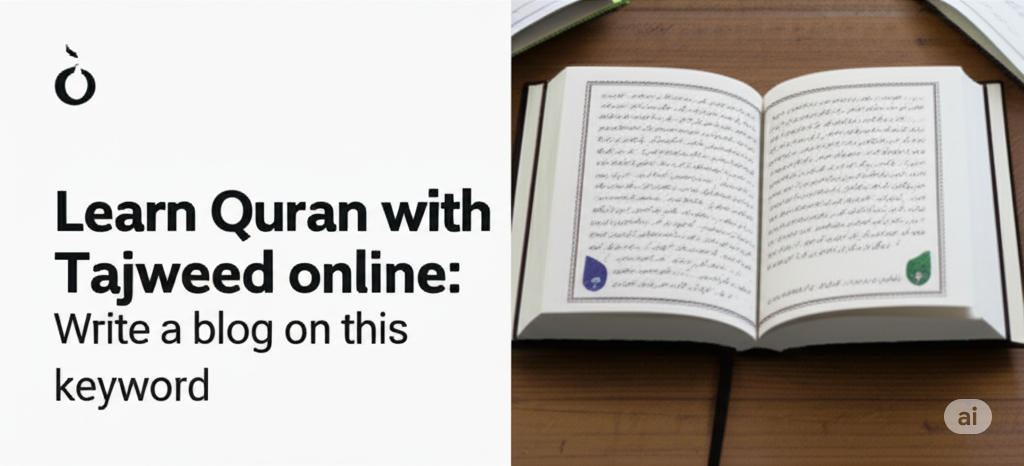 Learn quran with Tajweed online
